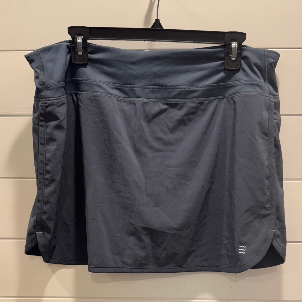Free Fly Apparel Women's Skort in Blue Gray